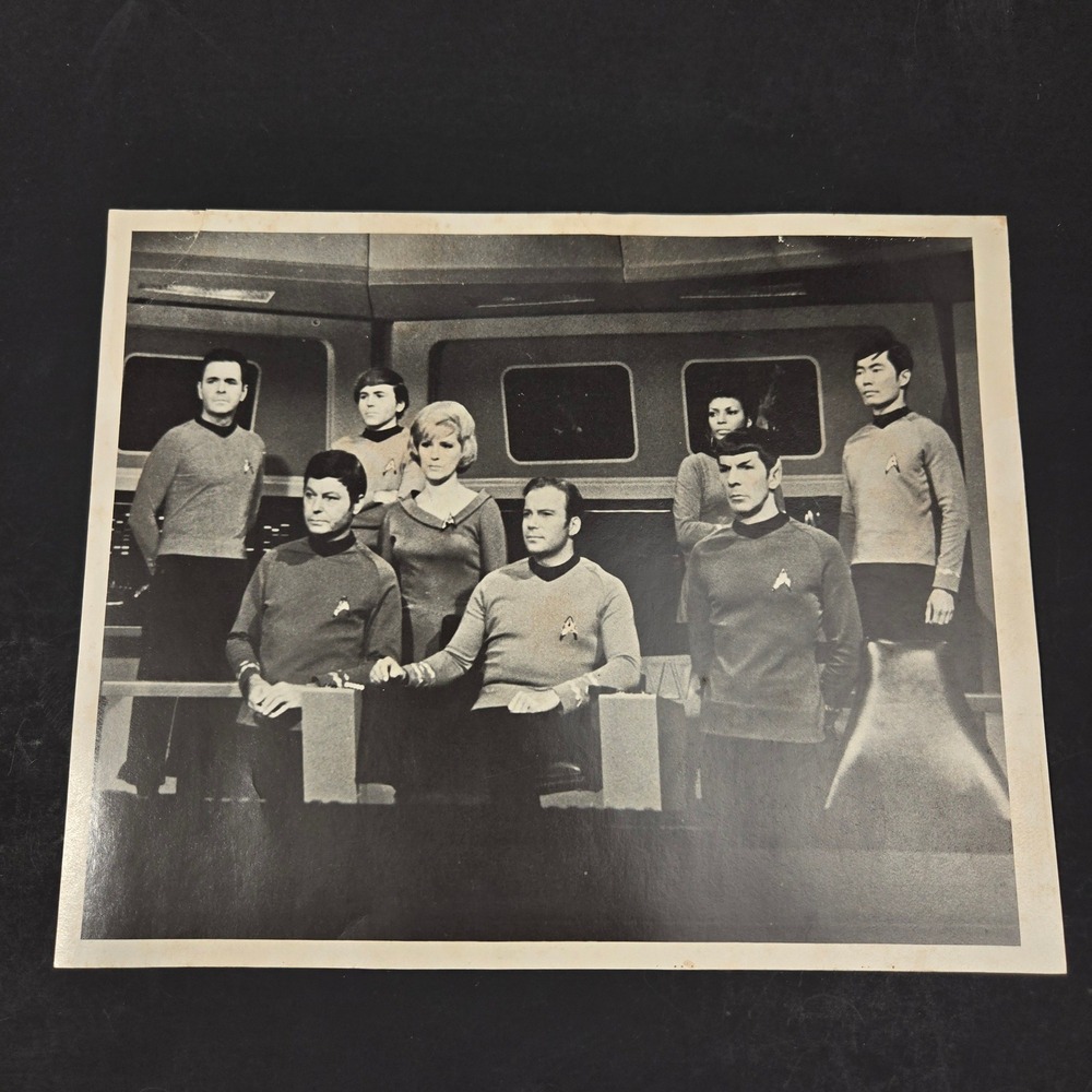 Star Trek TOS Vintage 1970s Lincoln Enterprises 8x10 B&W Photo Lot (5) VG+ - Picture 4 of 11